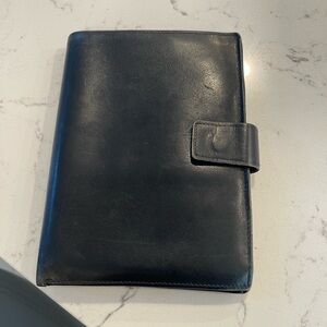 Vintage Mark Cross leather bi fold wallet